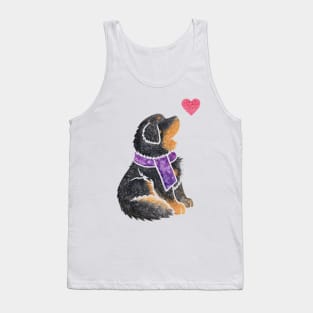 Watercolour Tibetan Mastiff Tank Top